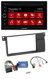 Blaupunkt 2DIN Lenkrad Bluetooth USB TMC DAB Navigation für BMW 3er E46 2000-200