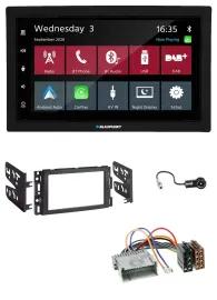 Автомагнитола Blaupunkt 2DIN DAB Bluetooth USB MP3 для Buick Enclave (2008–2012)