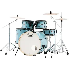 Ударная установка Pearl Export EXX725SNPX/B (набор), 5-частная, с тарелками Sabian PX, цвет Daphne Blue