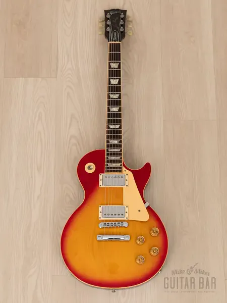 Электрогитара Gibson Les Paul Standard HH Heritage Cherry Sunburst w/case USA 1993