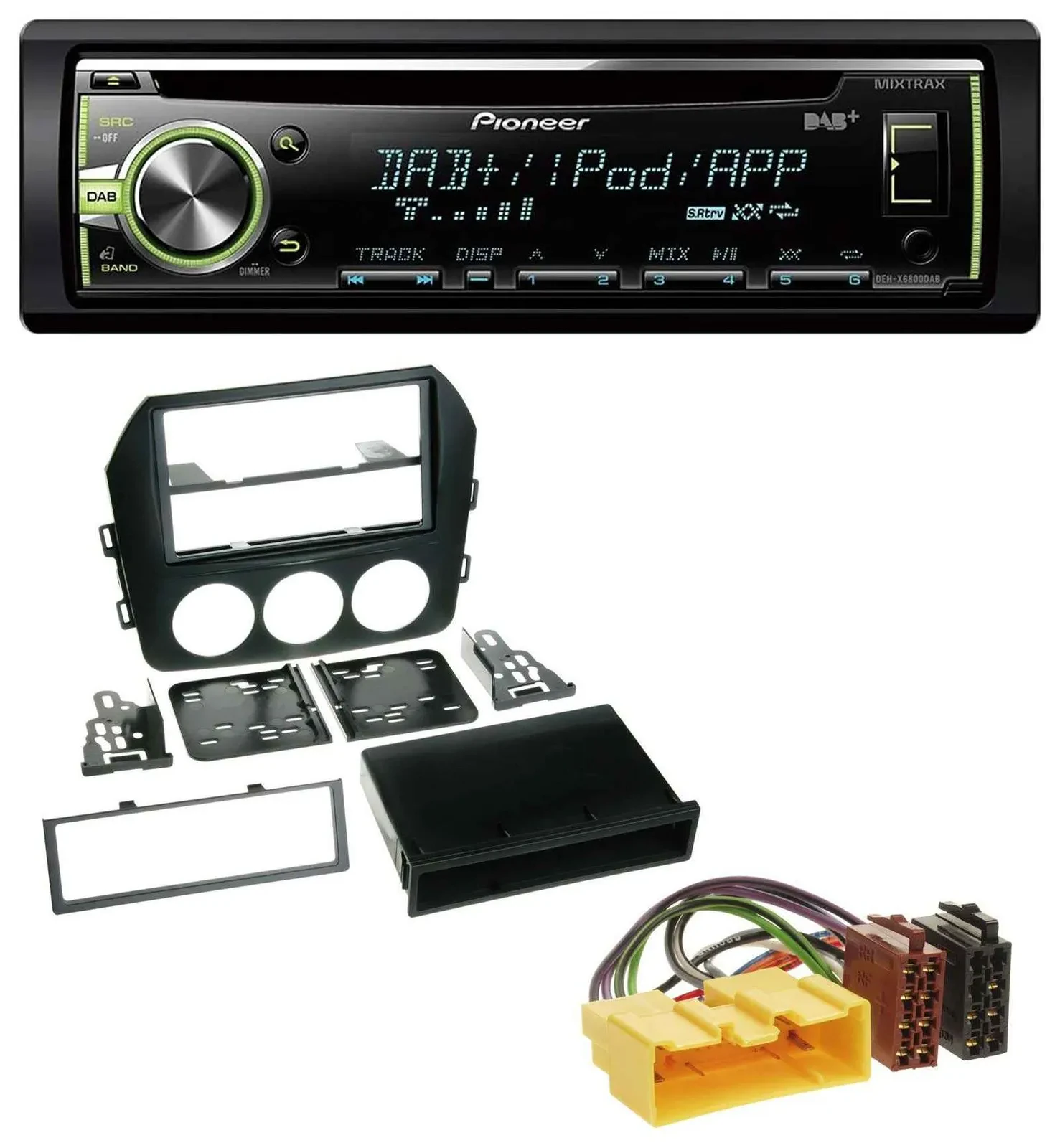 Автомагнитола для Mazda MX-5 Pioneer DAB USB MP3 AUX CD