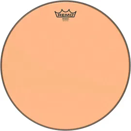 Remo Emperor Colortone Orange Drum Head 15 in.