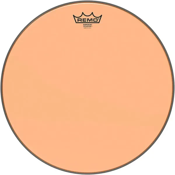 Remo Emperor Colortone Orange Drum Head 15 in.
