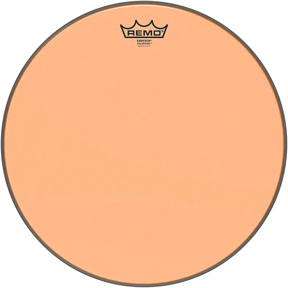 Remo Emperor Colortone Orange Drum Head 15 in.