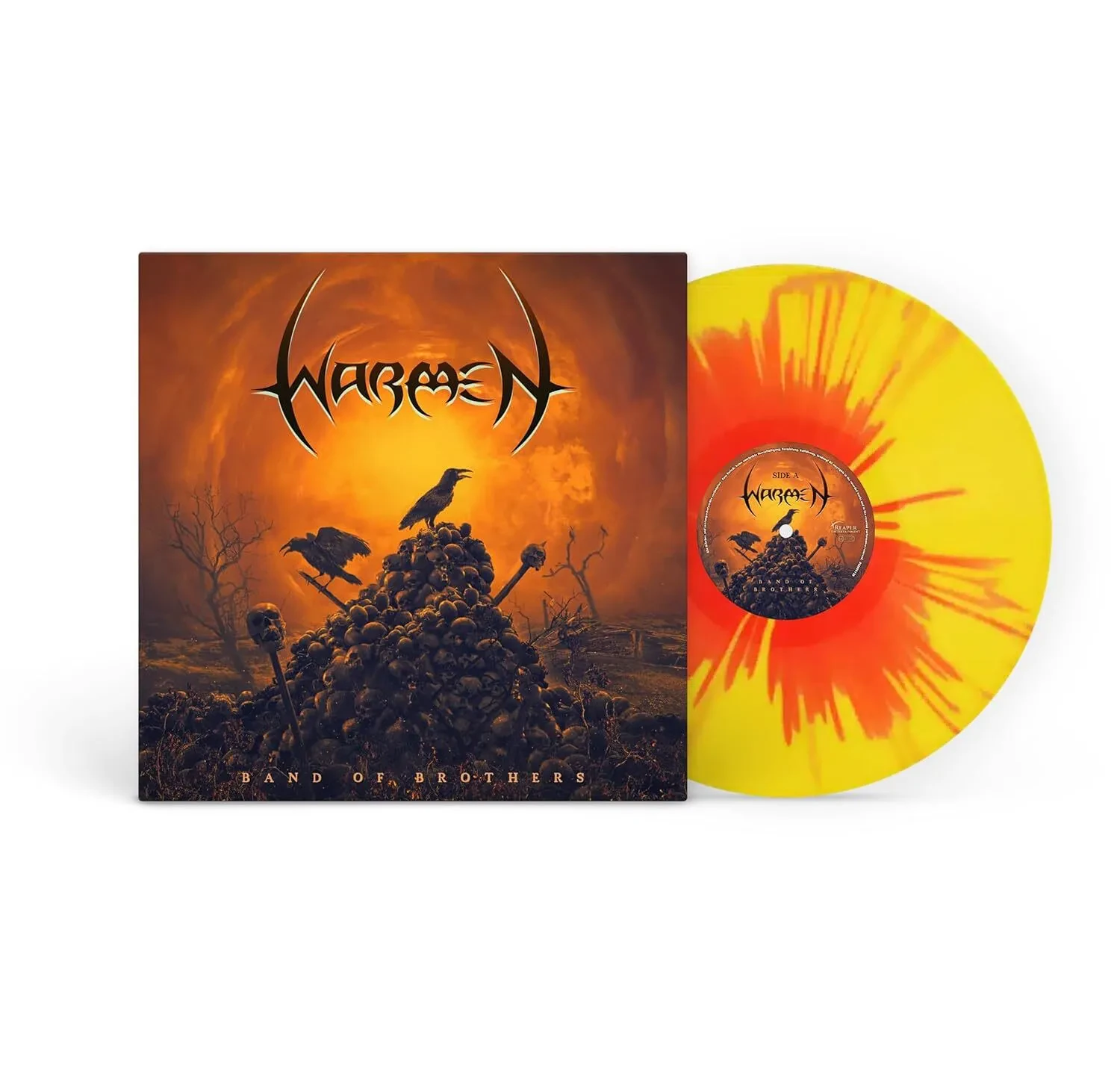 Warmen - Band Of Brothers [Yellow Splatter Vinyl] NEW Vinyl