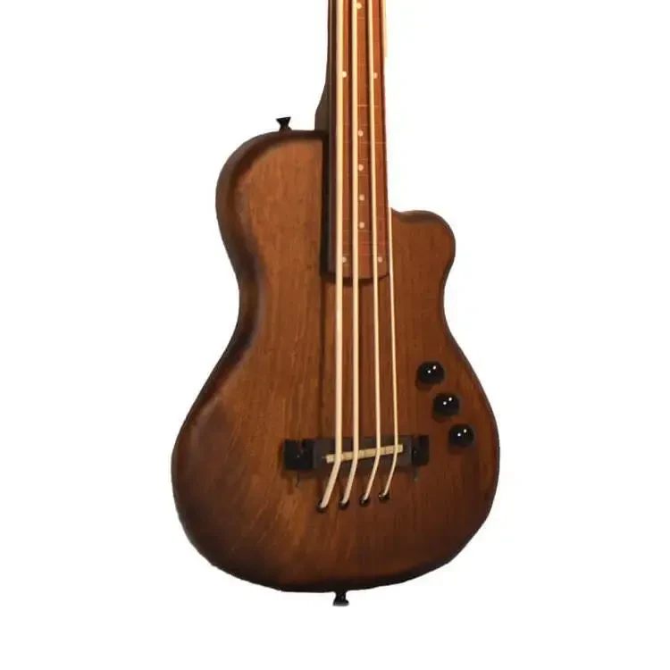 Бас-гитара Gold Tone ME-BassFL 23", бесладовая, 4-струнная, махагони