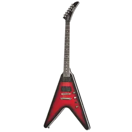 Электрогитара Epiphone Dave Mustaine Flying V Prophecy Electric Guitar Dark Red Burst with Case