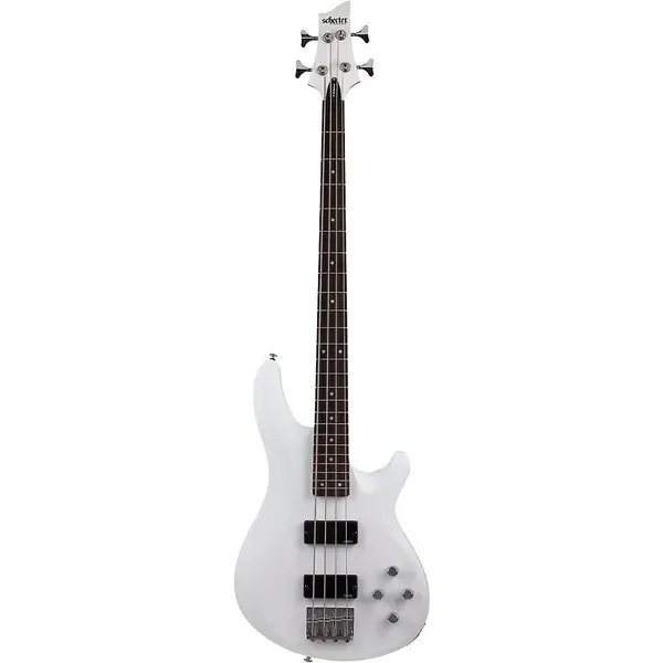 Бас-гитара Schecter C-4 Deluxe Satin White