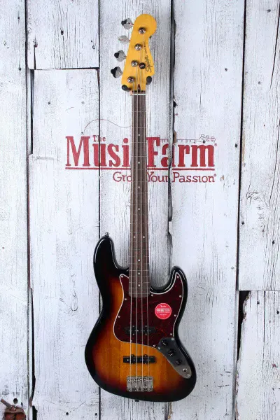 Бас-гитара Squier Classic Vibe 60s Jazz Bass 3-Color Sunburst