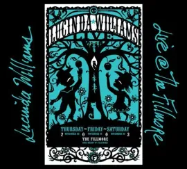 Lucinda Williams - Live @ the Fillmore NEW Vinyl