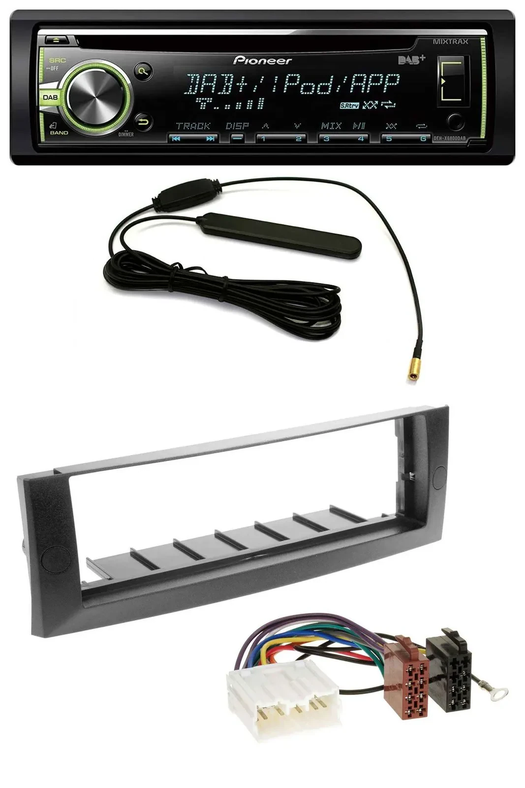 Автомагнитола для Mitsubishi Colt (2004–2008) Pioneer MP3 USB CD DAB AUX