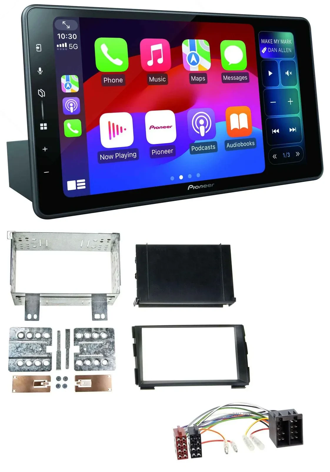 Автомагнитола Pioneer Bluetooth, DAB, MP3, USB для Kia Ceed 2009–2012 / proCeed 2011–2013