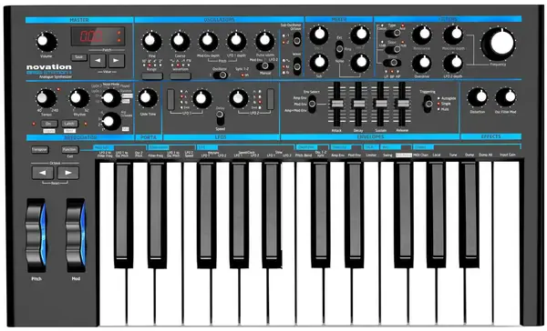 Синтезатор Novation Bass Station II