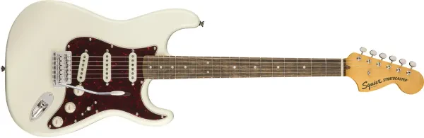 Fender Squier Classic Vibe 70s Stratocaster Electric Guitar Olympic White - DEMO