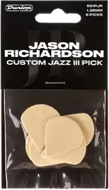 Медиаторы Dunlop 561PJR Jason Richardson Custom Jazz lll 1.38 (6 штук)