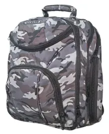 Rockville Travel Case Camo Backpack Bag For Mackie 802-VLZ3 Mixer