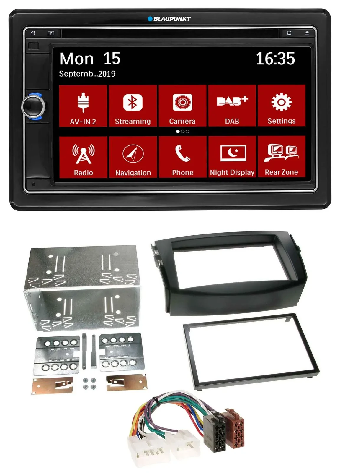 Автомагнитола для Toyota RAV4 (2006–2013) Blaupunkt 2DIN, Bluetooth, DAB, USB, DVD, MP3