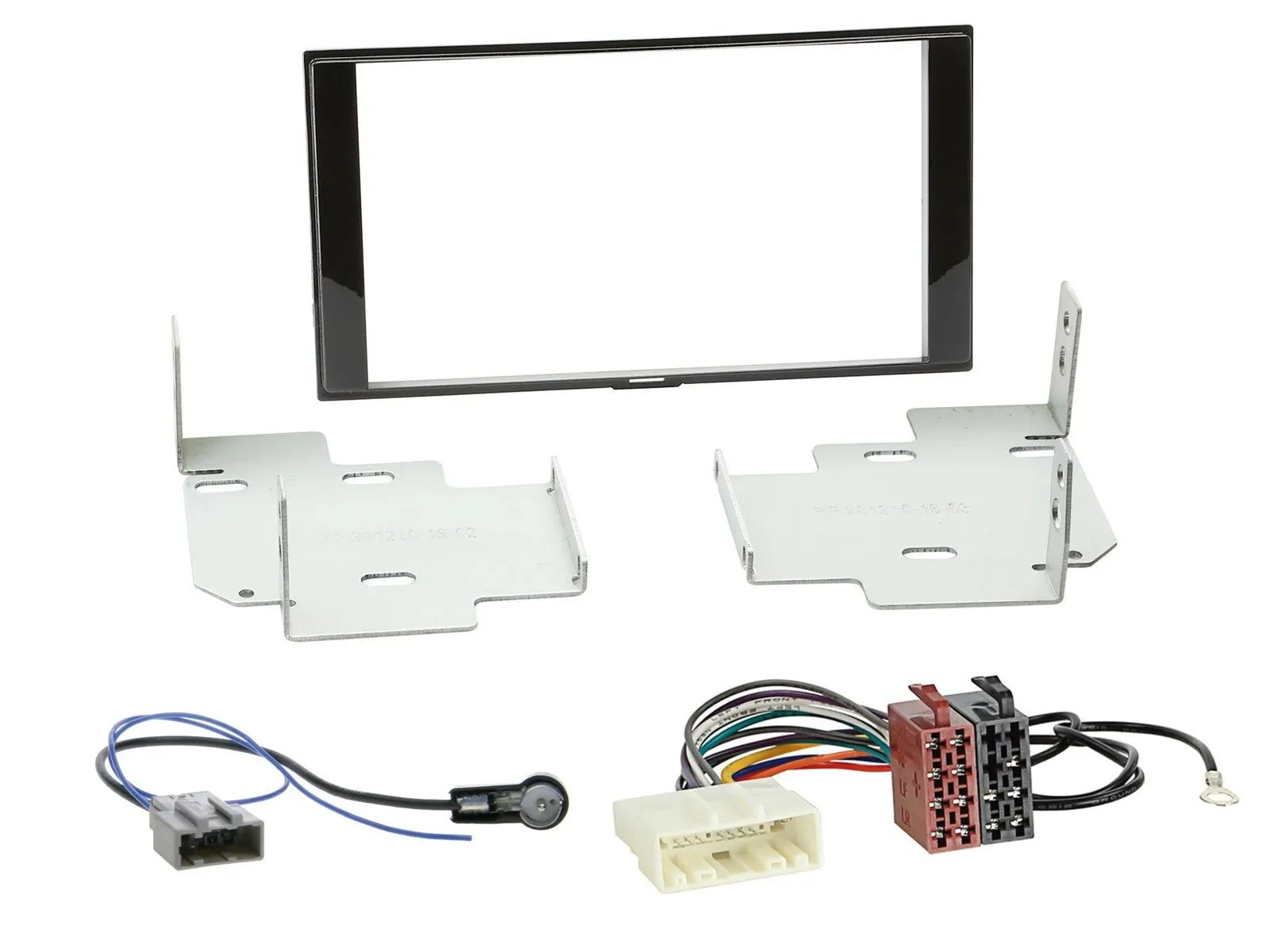 Einbauset Doppel DIN Autoradio für Nissan Micra Note ab 2013