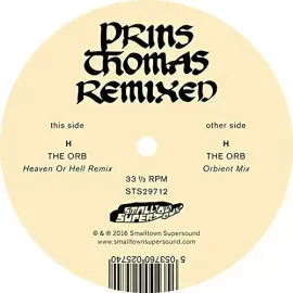 Виниловая пластинка Prins Thomas - The Orb Remixes [New Vinyl LP] Remixes