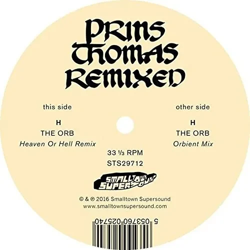 Виниловая пластинка Prins Thomas - The Orb Remixes [New Vinyl LP] Remixes