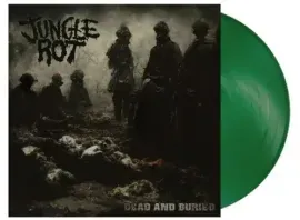 Виниловая пластинка Jungle Rot - Dead & Buried - Green Vinyl [New Vinyl LP] Clear Vinyl, UK - Import