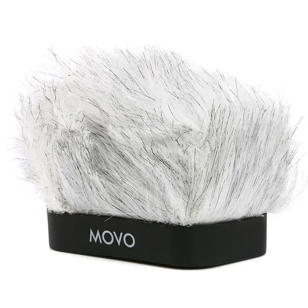 Movo Photo WS-R10 Professional Furry Rigid Windscreen for Zoom iQ6