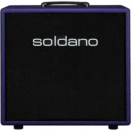 Кабинет для электрогитары Soldano 1x12" Closed Back Cab G12h-150 Redback 16 Ohms Black Grille Purple