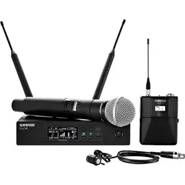 Микрофонная радиосистема Shure Wireless Bodypack and Vocal Combo System with WL185 and SM58 Band H50
