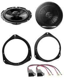 Автомобильные динамики Pioneer 6.5" 300W 2-полосные для Opel Astra (с 2005) и Corsa (с 2006), передние