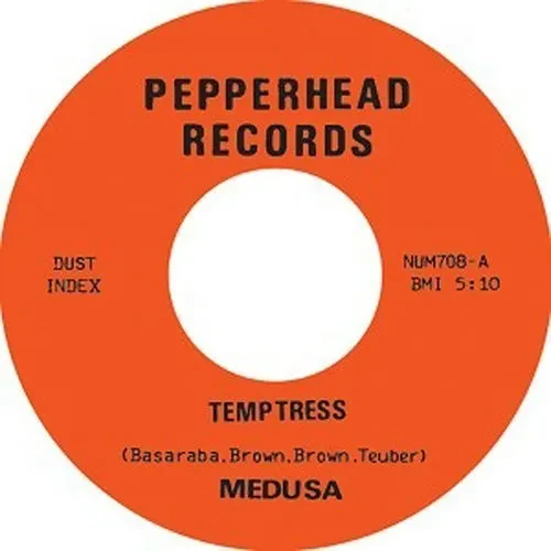 Виниловая пластинка Medusa – Temptress B/W Strangulation 7" (Релиз 2015)