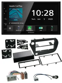 Kenwood Bluetooth MP3 DAB USB 2DIN Autoradio für Honda Insight ZE2 09-13