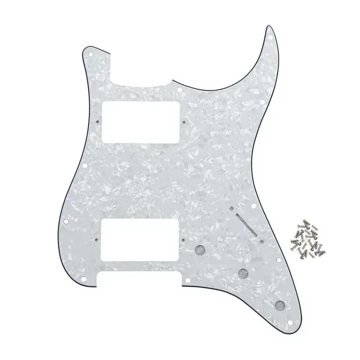 Панель для гитарной деки FLEOR M00692-6 White Pearl