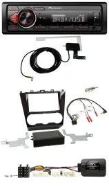 Pioneer 1DIN MP3 DAB USB Lenkrad Autoradio für Subaru Forester ab 2015