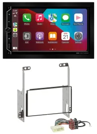 ESX 2DIN DAB USB MP3 Bluetooth Autoradio für Nissan X-Trail 2007-2014
