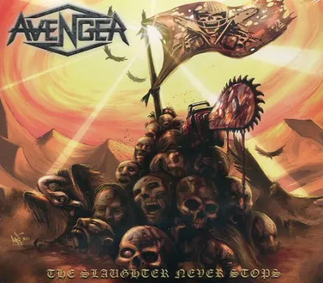 AVENGER - The Slaughter Never Stops (CD, Digipak)