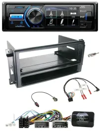 Автомагнитола JVC Bluetooth, USB, DAB, с поддержкой кнопок на руле для Chrysler/Dodge/Jeep