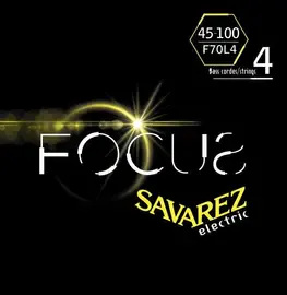 Струны для бас-гитары Savarez Focus F70L4 45-100