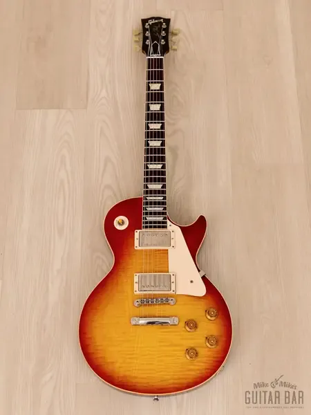 Электрогитара Gibson Custom Shop Historic 1959 Les Paul Standard R9 Flame Top USA 2005 w/Case & COA