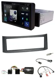 Pioneer DAB Lenkrad Bluetooth USB Autoradio für Smart ForFour W454 2004-2006 sch
