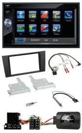 Blaupunkt SD Bluetooth 2DIN MP3 USB Lenkrad Autoradio für Audi A4 1999-2001