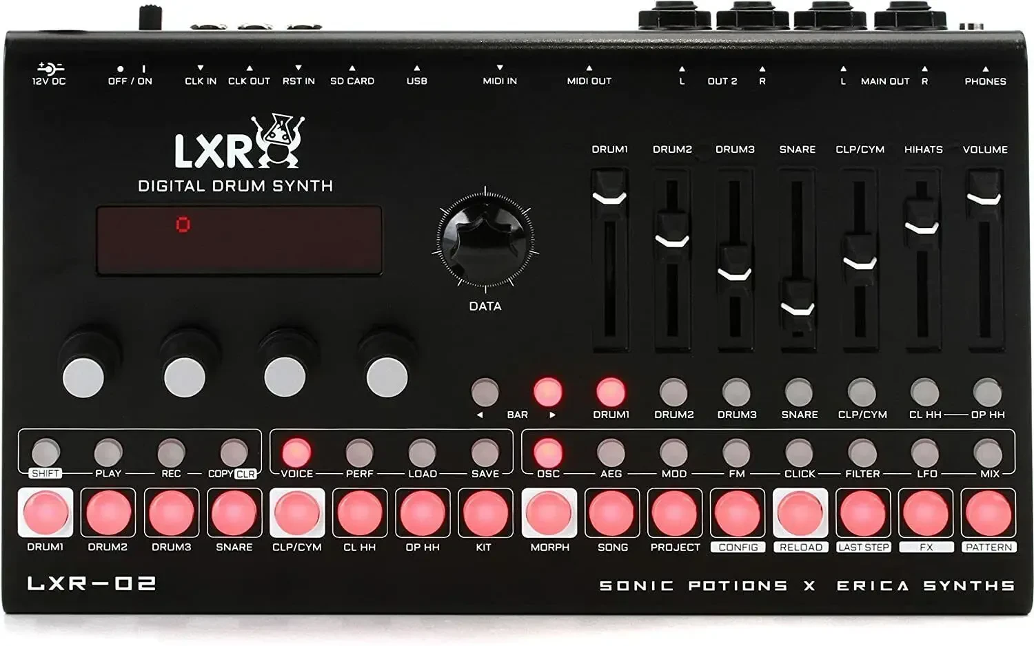 Синтезатор ударных Erica Synths Drum Synthesizer LXR-02