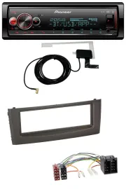 Автомагнитола для Fiat Grande Punto/Punto (с 2005) Pioneer Bluetooth, DAB, USB, MP3, черная