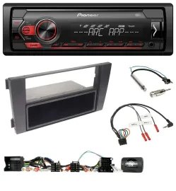 Pioneer DAB 1DIN MP3 Lenkrad USB Autoradio für Audi A6 (2001-2004)