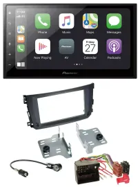 Pioneer MP3 Bluetooth DAB 2DIN USB Autoradio für Smart ForTwo 2010-14 Quadlock