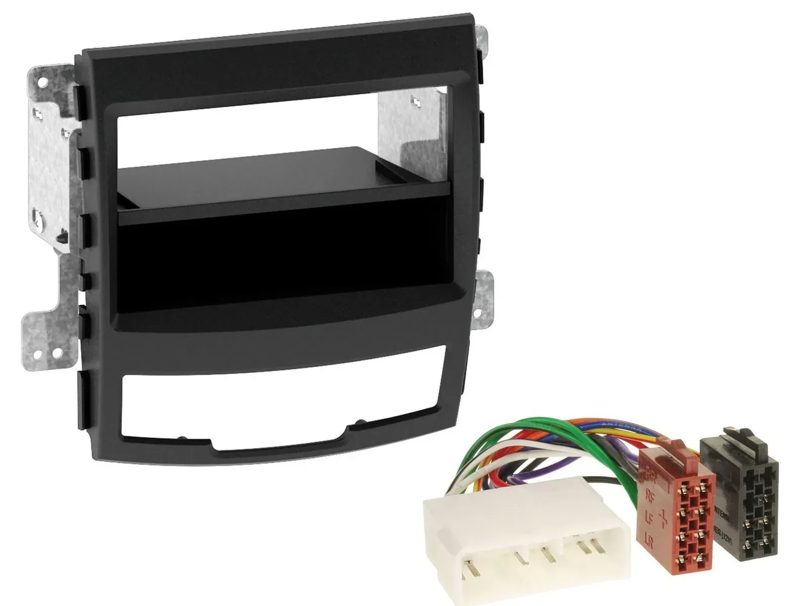 Einbauset DIN Autoradio für SsangYong Korando CK 2010-2013