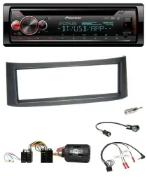 Pioneer Lenkrad DAB CD Bluetooth USB Autoradio für Smart ForFour W454 2004-2006