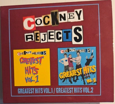 COCKNEY REJECTS - Greatest Hits Vol.1/Greatest Hits Vol.2 (2CD)