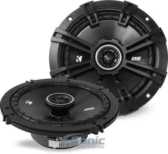Динамик для автомобиля Kicker DS Series 43DSC6504 6.5", 2-way, коаксиальный, 240W