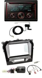 Автомагнитола Pioneer 2 DIN DAB USB CD Bluetooth для Suzuki Vitara (с 2015) с поддержкой кнопок на руле