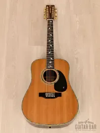 Акустическая гитара 1980 K. Yairi YW7000-12 Vintage 12-String Dreadnought Acoustic Guitar w/ Case